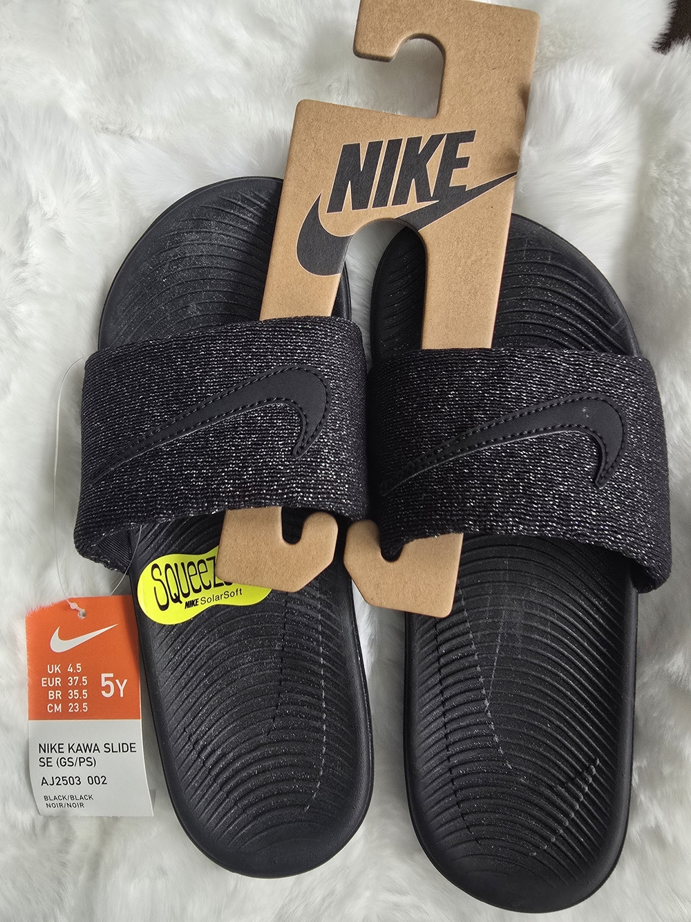 Nike Kids' Kawa Slide - Black